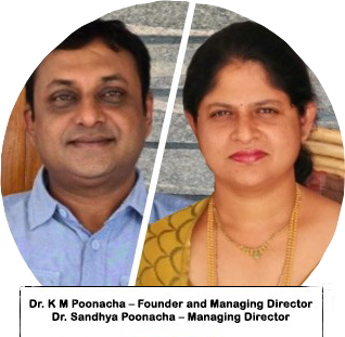 Dr. K. M. Poonacha and Dr. Sandhya Poonacha